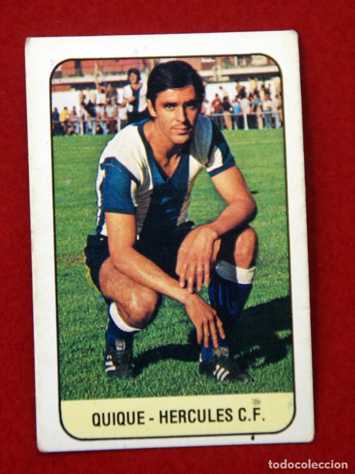 Football Stickers: ED. ESTE 78-79. QUIQUE -HERCULES- NUNCA PEGADO
