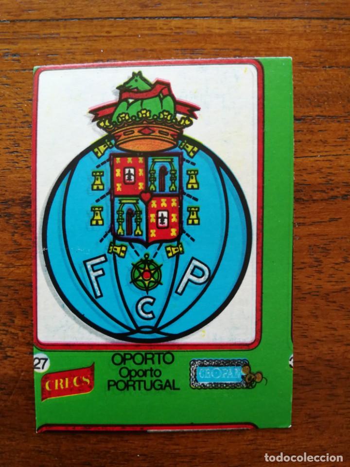 Cromos de F&uacute;tbol: F. C. Porto ( Oporto Portugal) - CRECS CROPAN numero 19 - Cromo en cartoncillo sin pegar