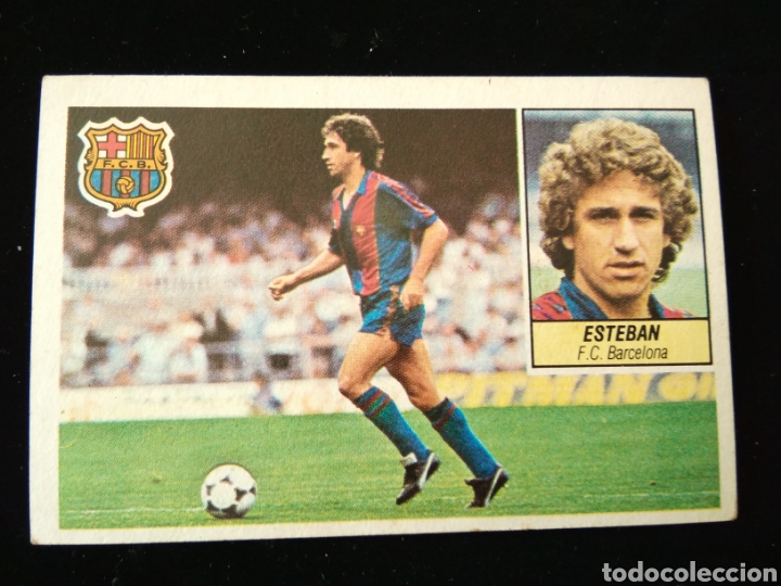 Cromos de f&uacute;tbol: Esteban (Barcelona) 84/85 (Este) - Foto 1
