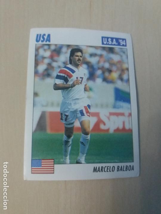 Football Stickers: MUNDIAL DE USA 94 EDICIONES MODENA CROMO N&ordm; 5 MARCEO BALBOA - USA - NUEVO SIN PEGAR