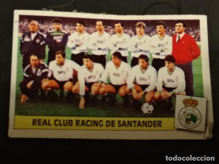 Fu&szlig;ball-Sticker: ALINEACION SANTANDER  86 87 1986 1987 ESTE RECUPERADO