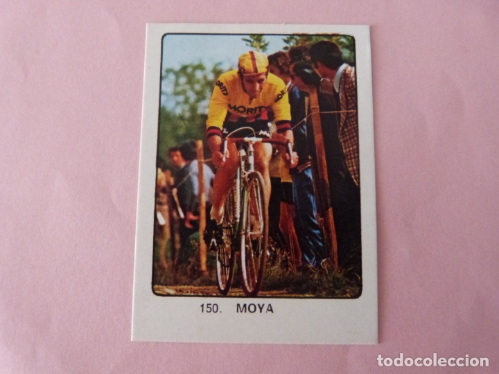 Cromos de F&uacute;tbol: CROMO DE CICLISMO MOYA DESPEGADO N&ordm; 150 A&Ntilde;O 1974 DE KEISA EDICIONES