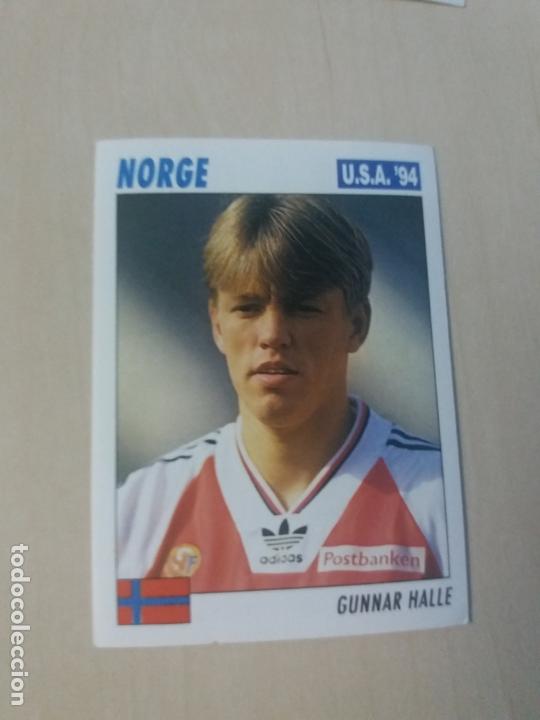Football Stickers: MUNDIAL DE USA 94 EDICIONES MODENA CROMO N&ordm; 271 GUNNAR HALLE - NORUEGA - NUEVO SIN PEGAR