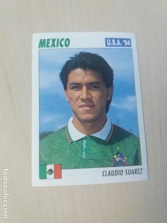 Football Stickers: MUNDIAL DE USA 94 EDICIONES MODENA CROMO N&ordm; 285 CLAUDIO SUAREZ - MEXICO - NUEVO SIN PEGAR