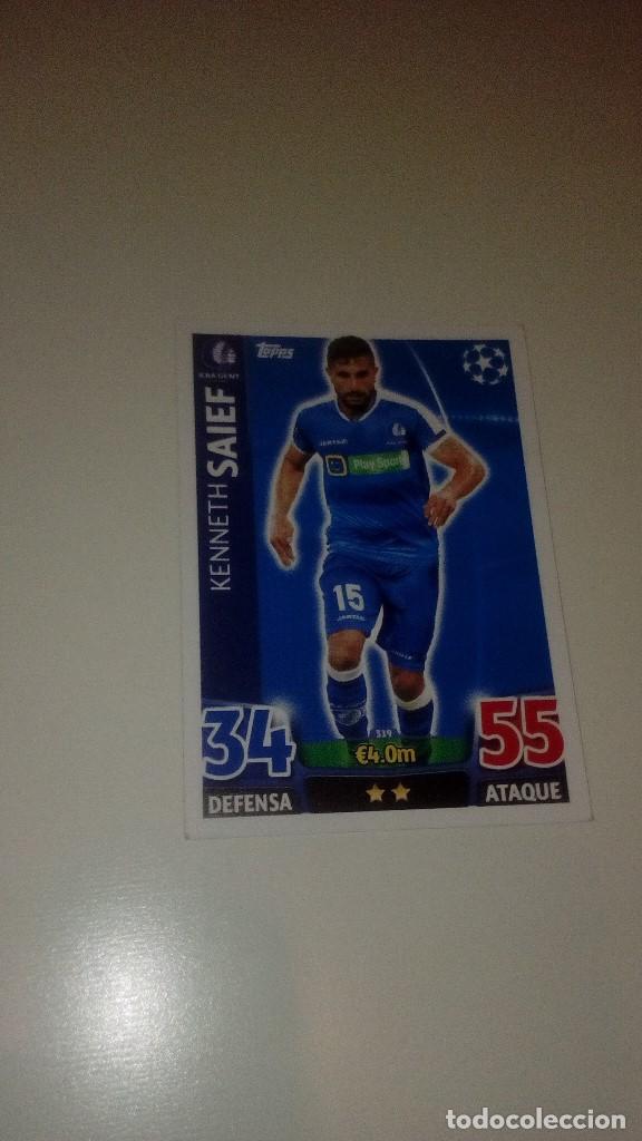 Cartes &agrave; collectionner de Football: c-T2R CROMO KENNETH SAIE UEFA CHAMPIONS LEAGUE