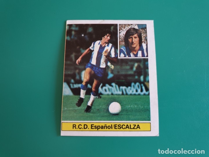 Cromos de f&uacute;tbol: ESCALZA - ESPA&Ntilde;OL / ESPANYOL - EDICIONES ESTE 1981-82 - 81/82 - Foto 1
