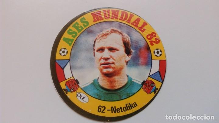 Cromos de f&uacute;tbol: 62 NETOLIKA CHECOSLOVAQUIA REYAUCA ASES MUNDIAL ESPA&Ntilde;A 1982 82 NEW NO ESTE PANINI ADRENALYN