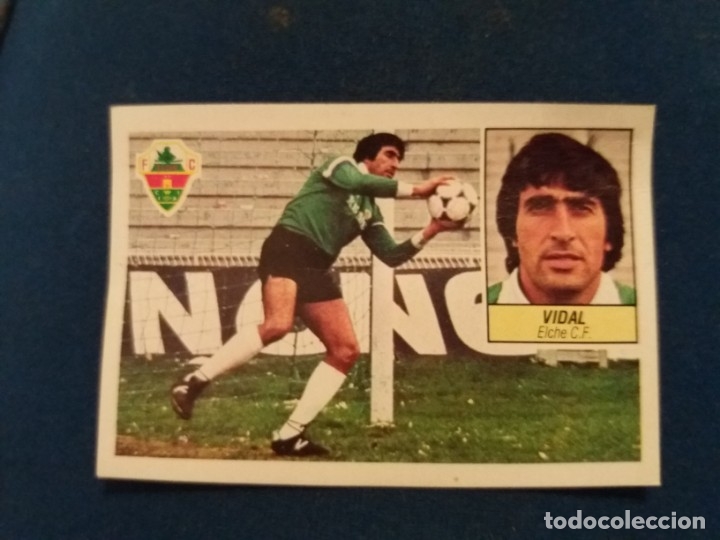 Cromos de f&uacute;tbol: 84-85 ESTE. VIDAL BAJA ELCHE. DIFICIL - Foto 1