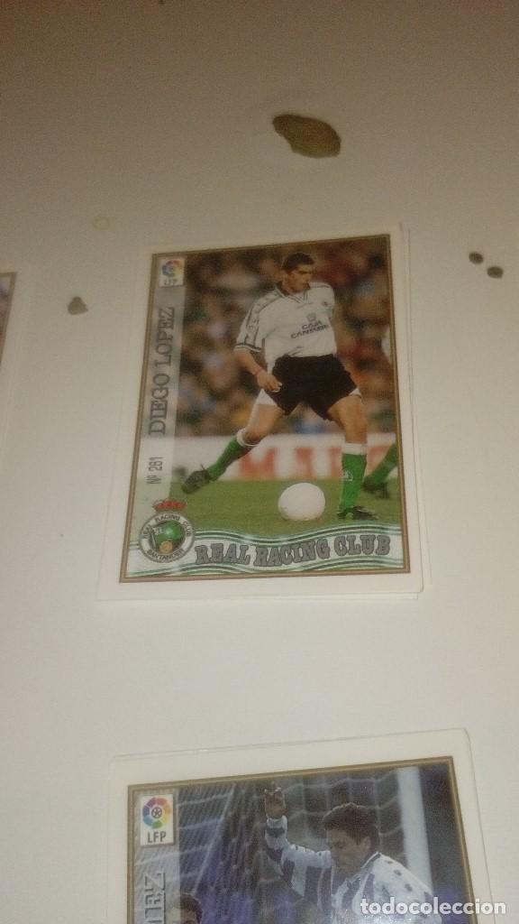 Cromos de Futebol: C-LQVA LIGA MUNDICROMO SPORT LIGA 97 98 1997 1998 RACING SANTANDER DIEGO LOPEZ