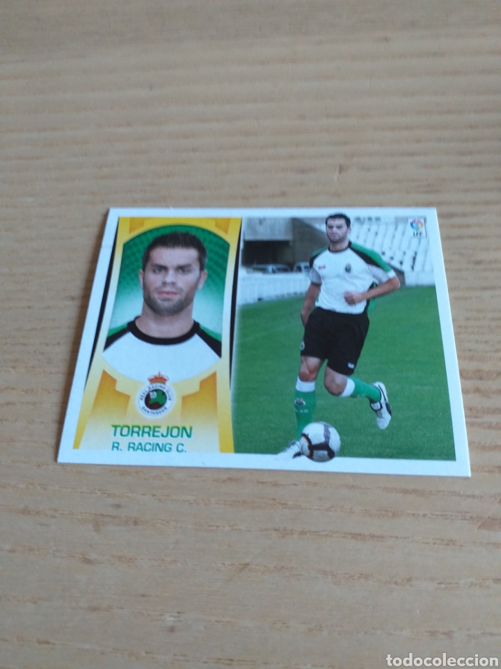 Cromos de f&uacute;tbol: F&Uacute;TBOL CROMO COLOCA TORREJ&Oacute;N R. RACING SANTANDER EDICIONES ESTE 2009 2010 NUNCA PEGADO