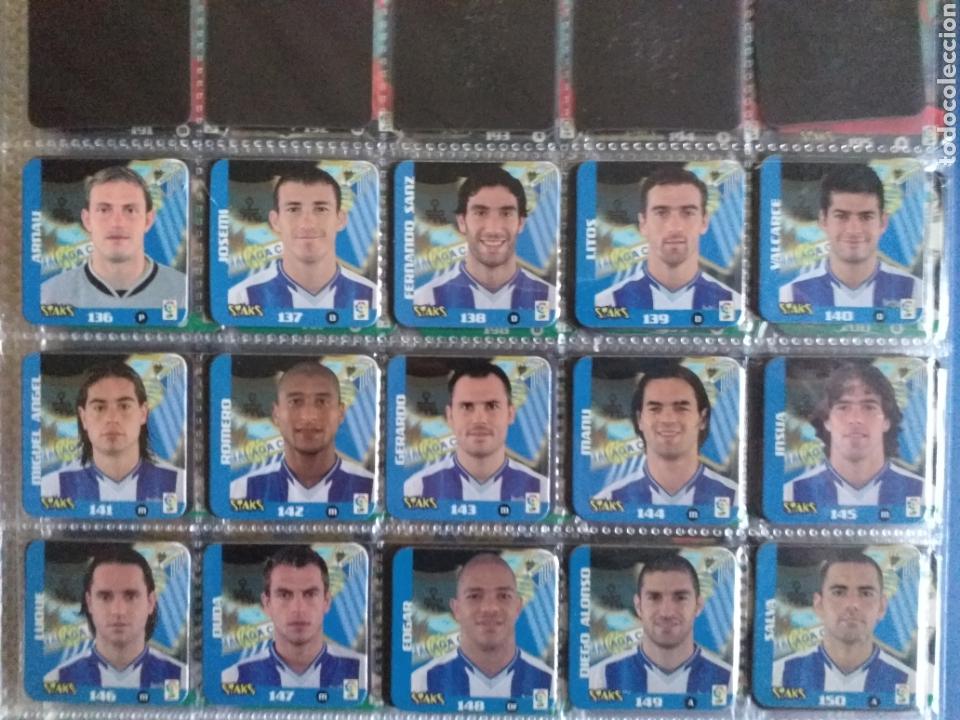 Cromos de F&uacute;tbol: F&Uacute;TBOL M&Aacute;LAGA C.F. EQUIPO COMPLETO PANINI STAKS LIGA 2003 2004