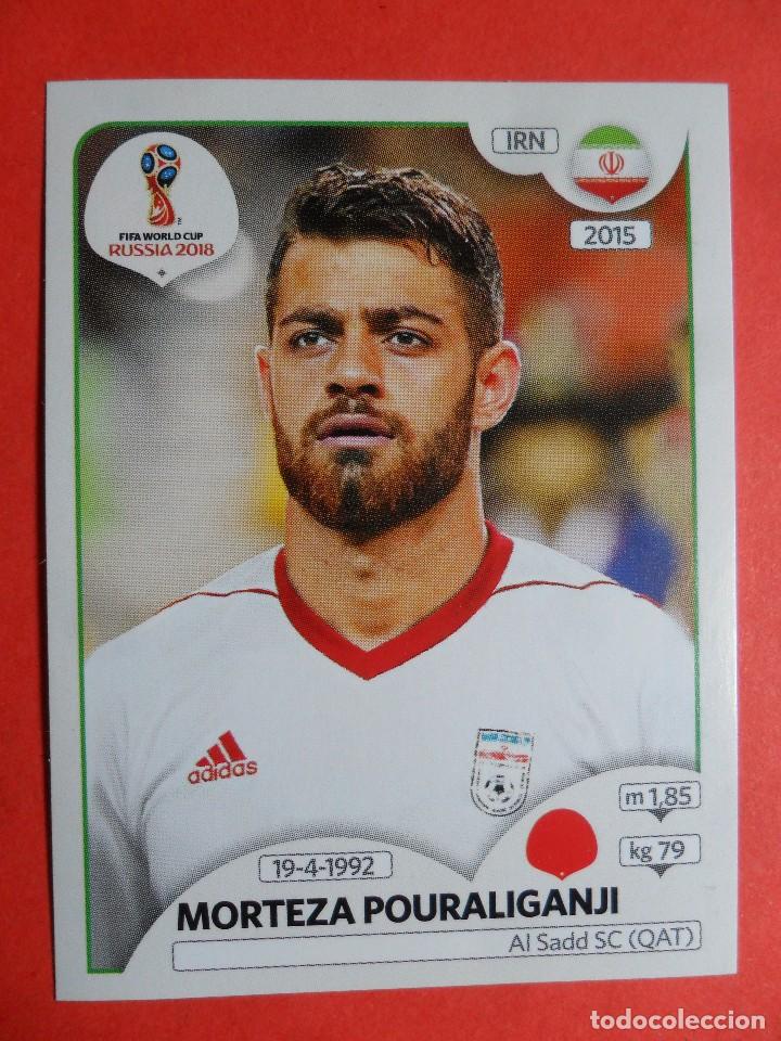 Cromos de Futebol: STICKER FIFA WORLD CUP RUSSIA RUSIA 2018 - 179 MORTEZA POURALIGANJI - IRAN - 18 - PANINI