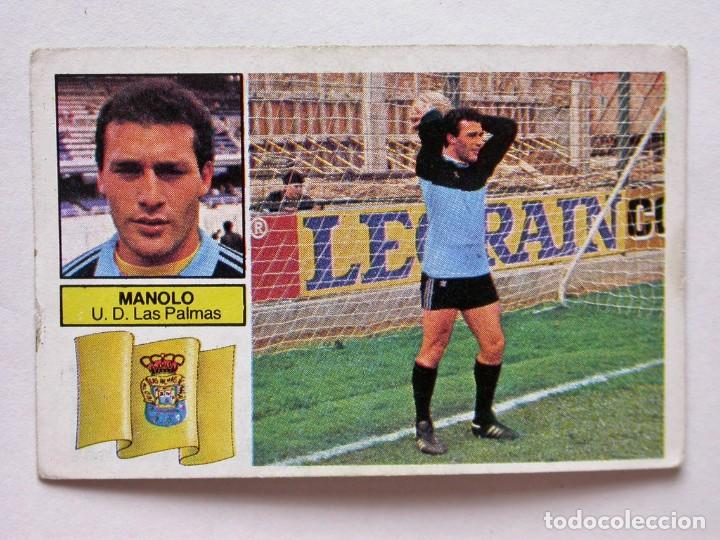 Cromos de f&uacute;tbol: MANOLO EDICIONES ESTE 82-83 LAS PALMAS, NUNCA PEGADO - Foto 1