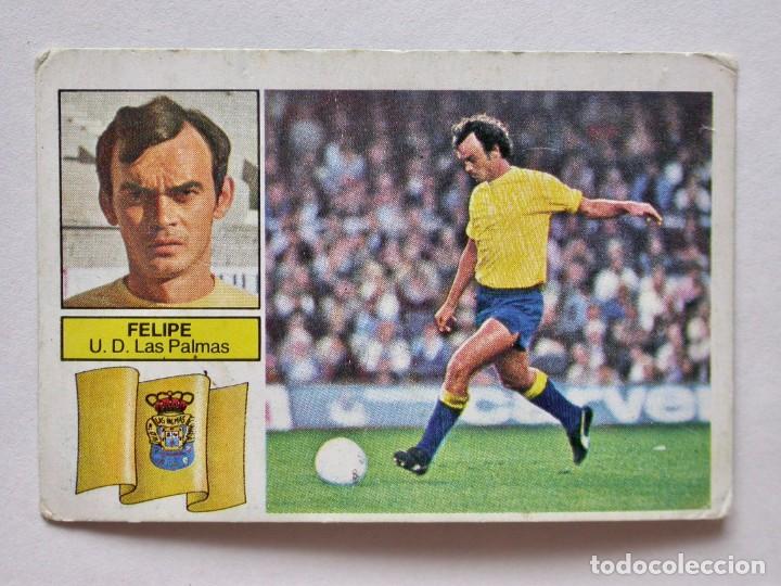 Cromos de f&uacute;tbol: FELIPE EDICIONES ESTE 82-83 LAS PALMAS, NUNCA PEGADO - Foto 1