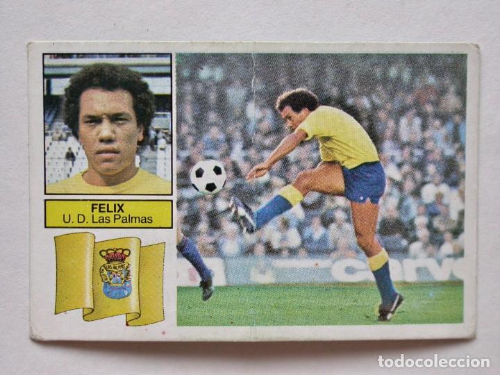 Cromos de f&uacute;tbol: FELIX DE EDICIONES ESTE 82-83 LAS PALMAS, NUNCA PEGADO - Foto 1