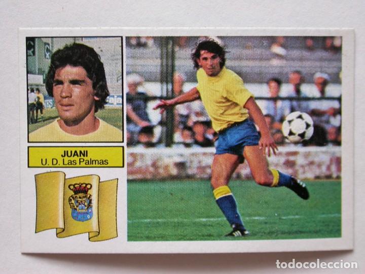 Cromos de f&uacute;tbol: JUANI DE EDICIONES ESTE 82-83 LAS PALMAS, DESPEGADO - Foto 1
