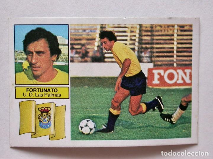 Cromos de f&uacute;tbol: FORTUNATO DE EDICIONES ESTE 82-83 LAS PALMAS, DESPEGADO - Foto 1