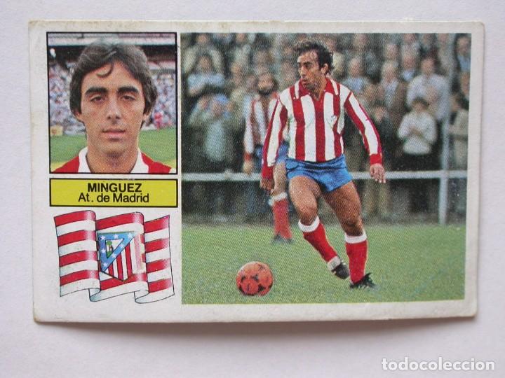 Cromos de f&uacute;tbol: M&Iacute;NGUEZ DE EDICIONES ESTE 82-83 AT. MADRID, DESPEGADO - Foto 1