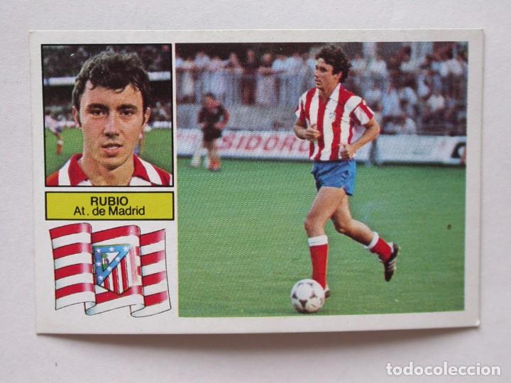 Cromos de f&uacute;tbol: RUBIO DE EDICIONES ESTE 82-83 AT. MADRID, DESPEGADO - Foto 1