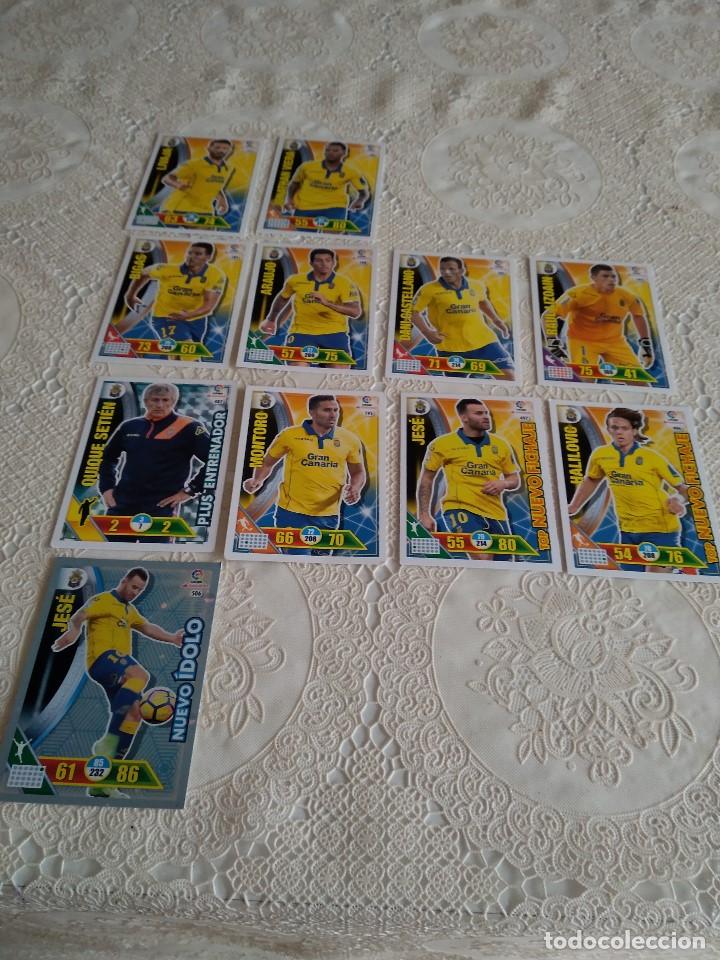 Cromos de Futebol: C-LQVA LOTE 11 CROMOS DE LAS PALMAS ADRENALYN XL 2016 2017 16 17 PANINI VER FOTOS