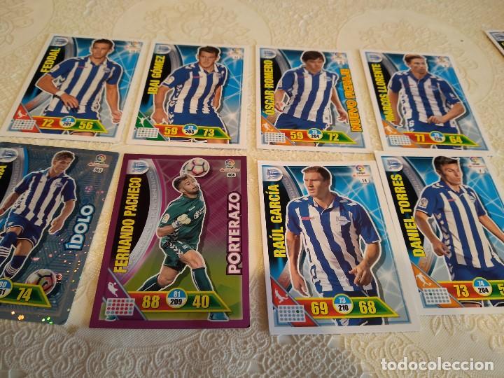 Cromos de Futebol: C-LQVA LOTE 8  CROMOS DEL DEPORTIVO ALAVES ADRENALYN XL 2016 2017 16 17 PANINI VER FOTOS