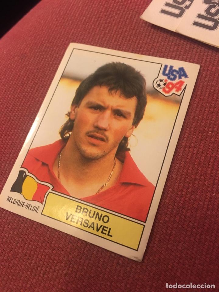 Cromos de F&uacute;tbol: Usa Estados Unidos mundial 1994 94 386 B&eacute;lgica sin pegar versavel