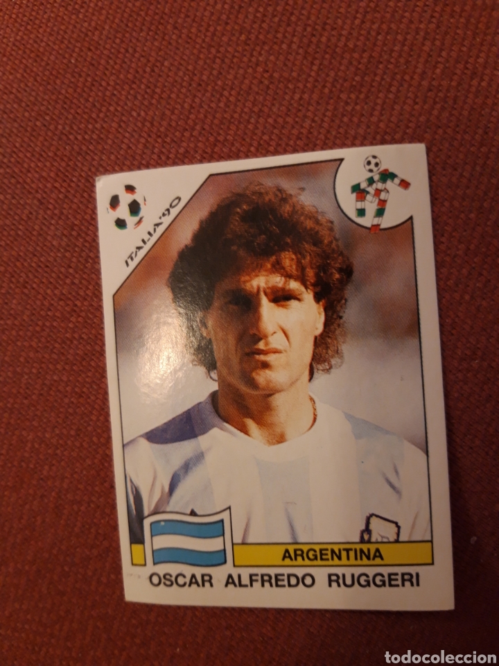 Fu&szlig;ball-Sticker: Italia 90 1990 mundial ruggeri 120 sin pegar Argentina