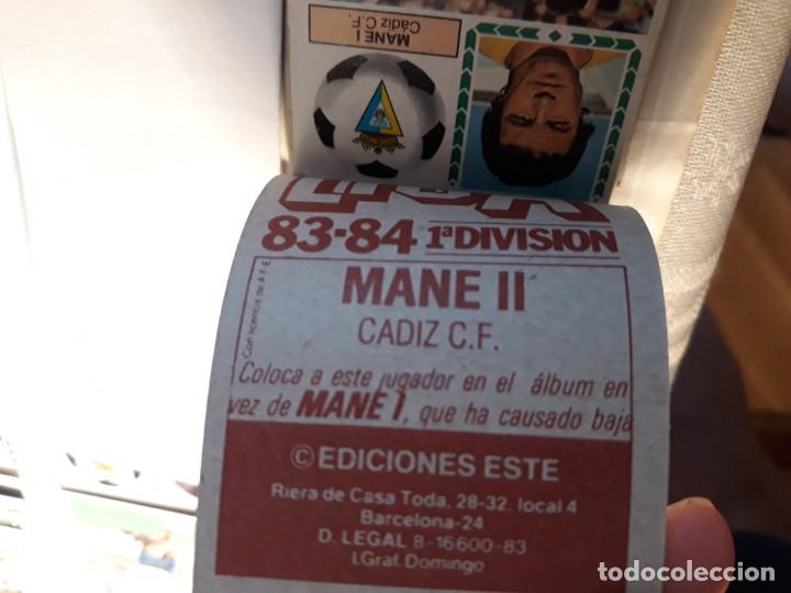 Cromos de f&uacute;tbol: CROMO COLOCA MANE II VERSION DIFICIL CADIZ CROMOS EDICIONES ESTE - Foto 2