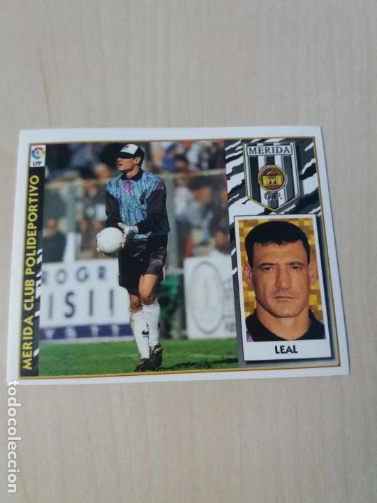 Figurine di Calcio: EDICIONES ESTE 97 98 BAJA LEAL MERIDA CROMO NUEVO SIN PEGAR