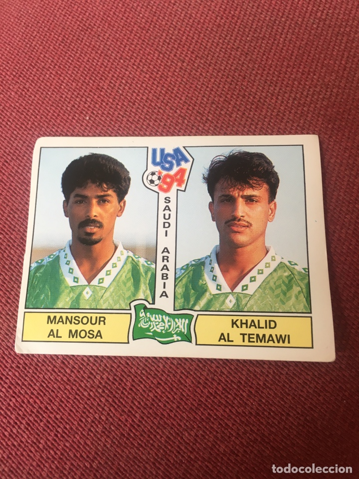 Fu&szlig;ball-Sticker: Usa panini 1994 94 panini sin pegar Arabia Saud&iacute; 440 al mosa al temawi