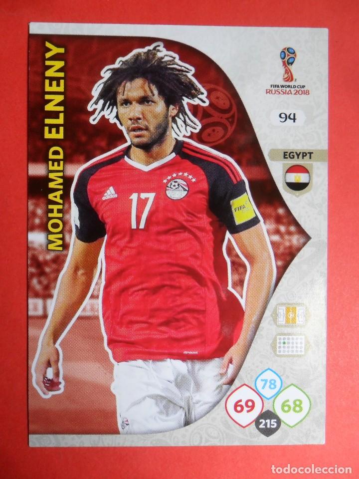 Cromos de F&uacute;tbol: ADRENALYN XL FIFA WORLD CUP RUSSIA RUSIA 2018 - 94 - MOHAMED ELNENY - EGIPTO - PANINI