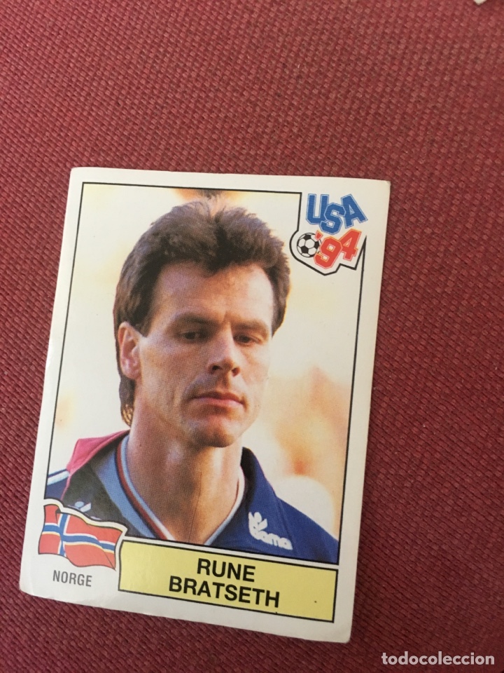 Fu&szlig;ball-Sticker: Panini mundial est&aacute;dos unidos 1994 94 sin pegar Noruega 342 bratdeth