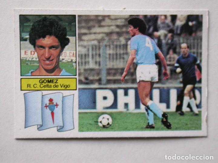 Cromos de f&uacute;tbol: G&Oacute;MEZ DE EDICIONES ESTE 82-83 CELTA, DESPEGADO - Foto 1