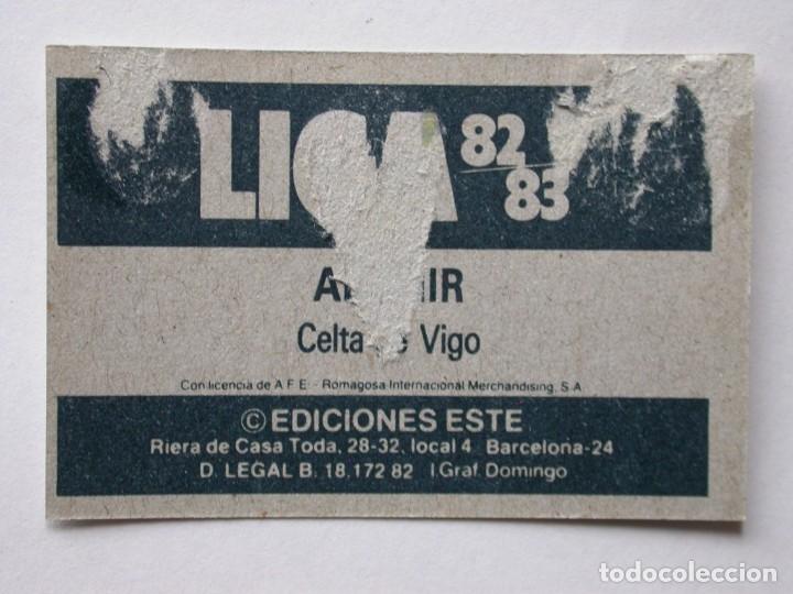 Cromos de f&uacute;tbol: ADEMIR DE EDICIONES ESTE 82-83 CELTA, DESPEGADO - Foto 2