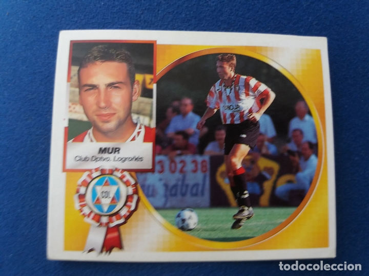 Cromos de f&uacute;tbol: 94/95 ESTE. NUNCA PEGADO COLOCA Logro&ntilde;&eacute;s mur - Foto 1