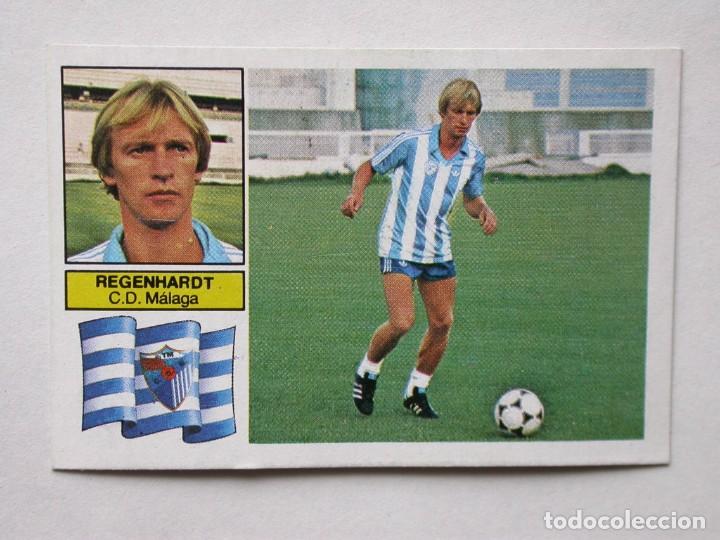 Cromos de f&uacute;tbol: REGENHARDT UF 20 DE EDICIONES ESTE 82-83 M&Aacute;LAGA, DESPEGADO - Foto 1
