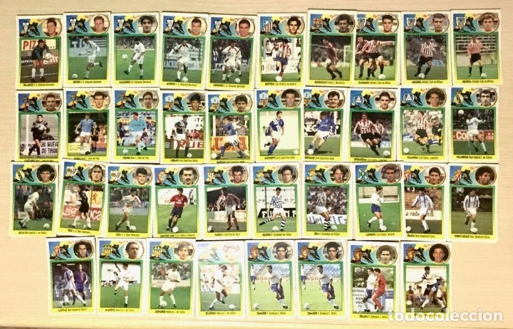 Cromos de Futebol: Colecci&oacute;n de 48 CROMOS LIGA FUTBOL 93 / 94 EDICIONES ESTE 1993 1994