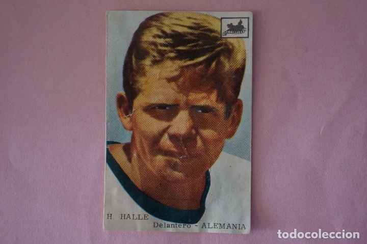 Football Stickers: CROMO DE F&Uacute;TBOL H. HALLE DE ALEMANIA DESPEGADO CAMPEONATO MUNDIAL 1966 DE LA CIBELES