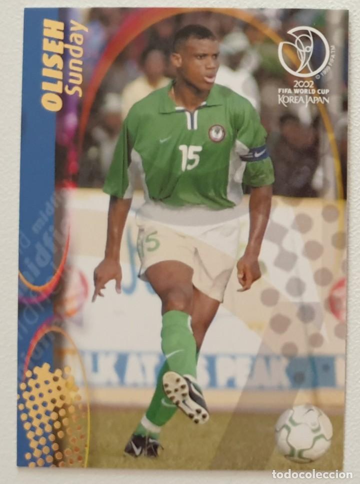 Football Stickers: CROMO SUNDAY OLISEH #83 NIGERIA PANINI TRADING CARD MUNDIAL FIFA WORLD CUP KOREA-JAPON 2002