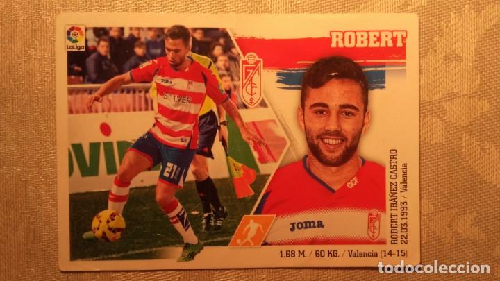 Cromos de f&uacute;tbol: 15 ROBERT - GRANADA - CROMO EDICIONES ESTE 2015-16 - Foto 1