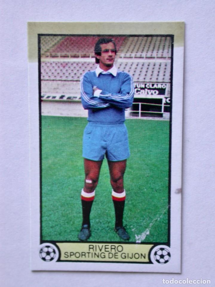 Cromos de f&uacute;tbol: RIVERO DEL SPORTING DE EDICIONES ESTE 79-80, NUNCA PEGADO - Foto 1