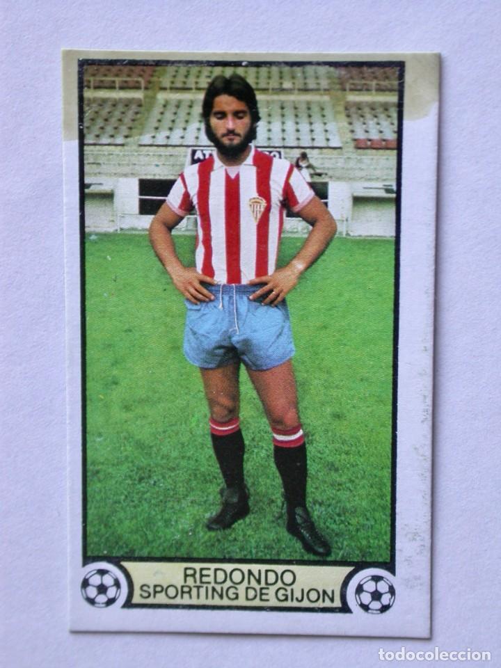 Cromos de f&uacute;tbol: REDONDO DEL SPORTING DE EDICIONES ESTE 79-80, NUNCA PEGADO - Foto 1