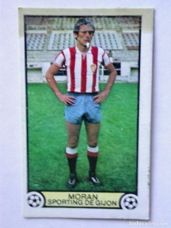 Cromos de f&uacute;tbol: MORAN DEL SPORTING DE EDICIONES ESTE 79-80, NUNCA PEGADO - Foto 1