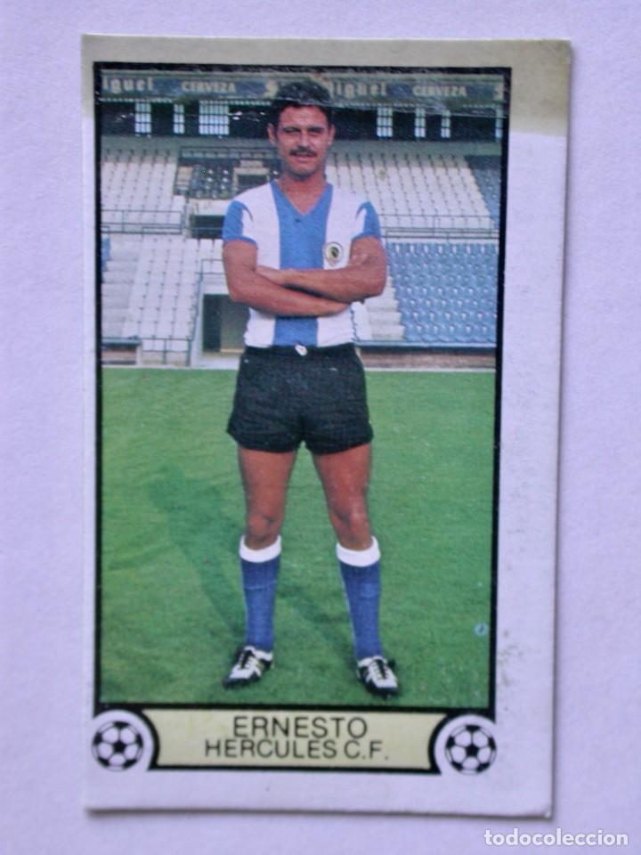 Cromos de f&uacute;tbol: ERNESTO DEL H&Eacute;RCULES DE EDICIONES ESTE 79-80, NUNCA PEGADO - Foto 1