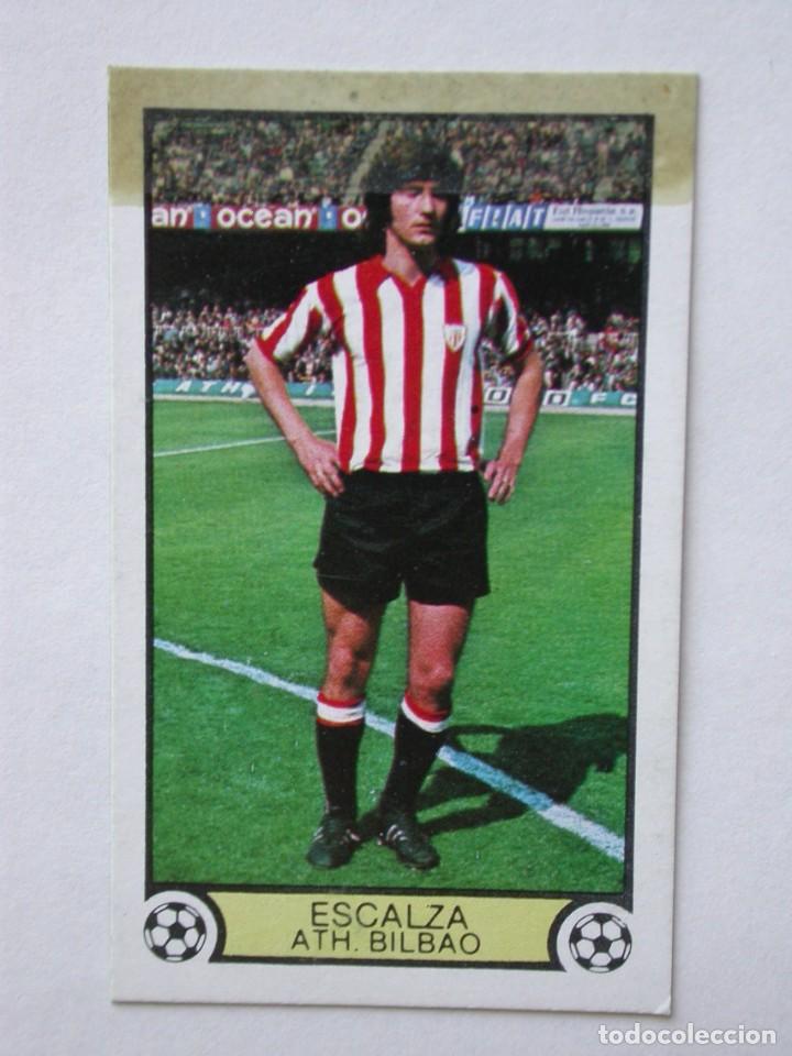 Cromos de f&uacute;tbol: ESCALZA DEL ATH. BILBAO DE EDICIONES ESTE 79-80, NUNCA PEGADO - Foto 1