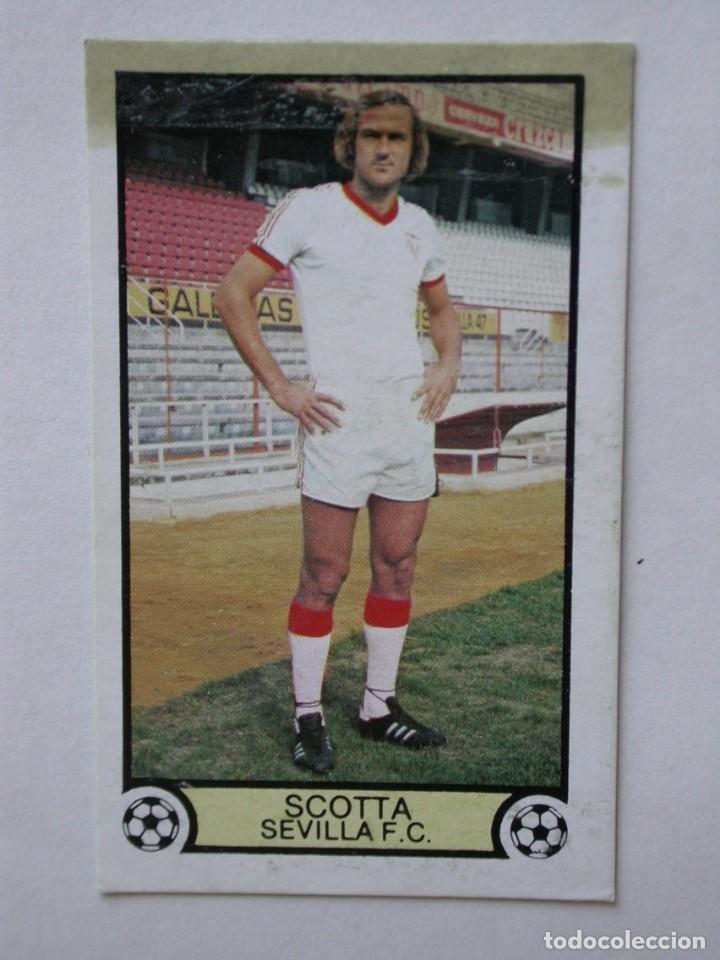 Cromos de f&uacute;tbol: SCOTTA DEL SEVILLA DE EDICIONES ESTE 79-80, NUNCA PEGADO - Foto 1