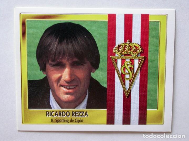 Cromos de f&uacute;tbol: RICARDO REZZA DEL SPORTING DE EDICIONES ESTE 95-96, NUNCA PEGADO - Foto 1