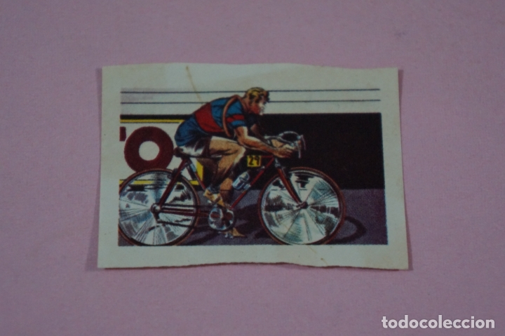 Cromos de F&uacute;tbol: CROMO DE DEPORTES CICLISMO PISTA DESPEGADO N&ordm; 53 CAMPEONATOS NACIONALES 1965