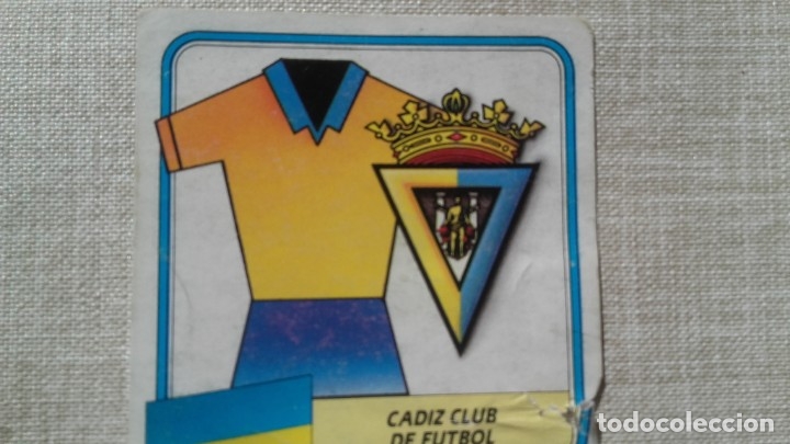 Cromos de f&uacute;tbol: OLIVA CADIZ ESTE 89 90 - Foto 1