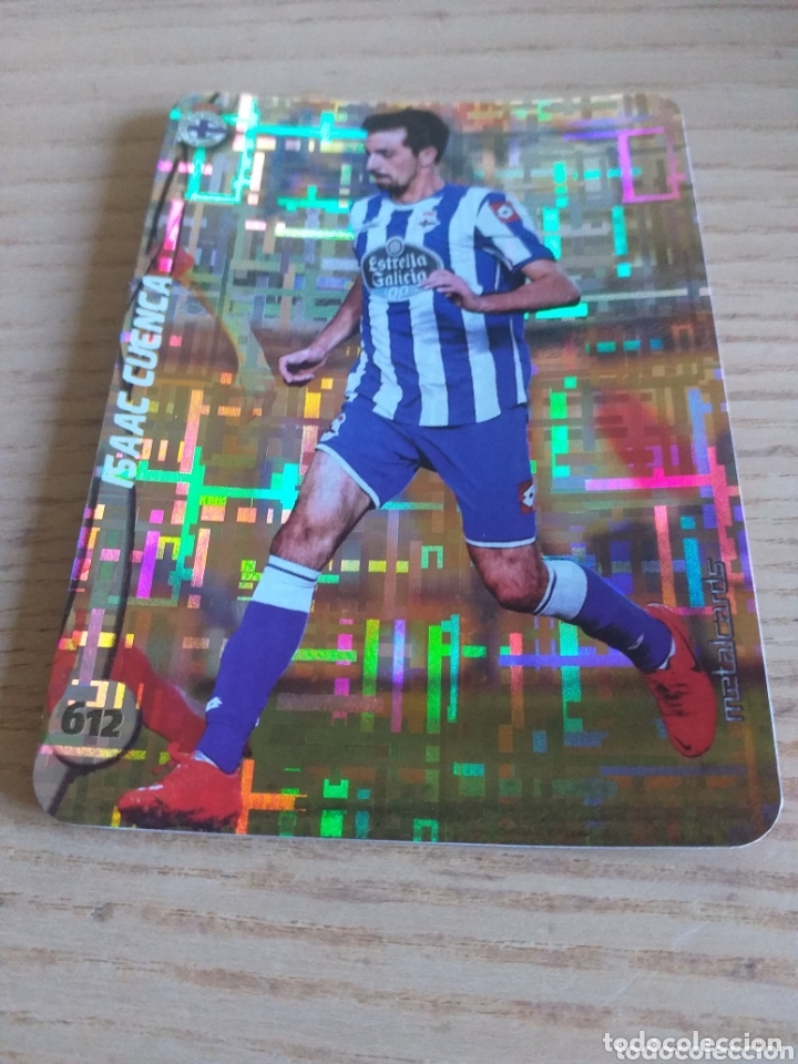 Cromos de F&uacute;tbol: F&Uacute;TBOL CROMO TOP 612 TETRIS ISACC CUENCA DEPORTIVO CORU&Ntilde;A QUIZ GAME MUNDICROMO 2014 2015